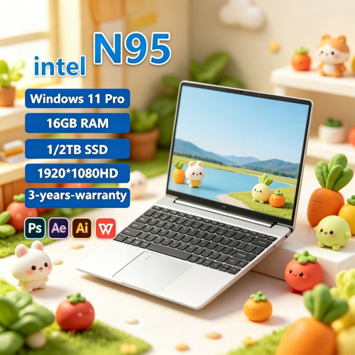Ssd 2Tb - Inflexibele, robuuste 15,6 inch Intel N95