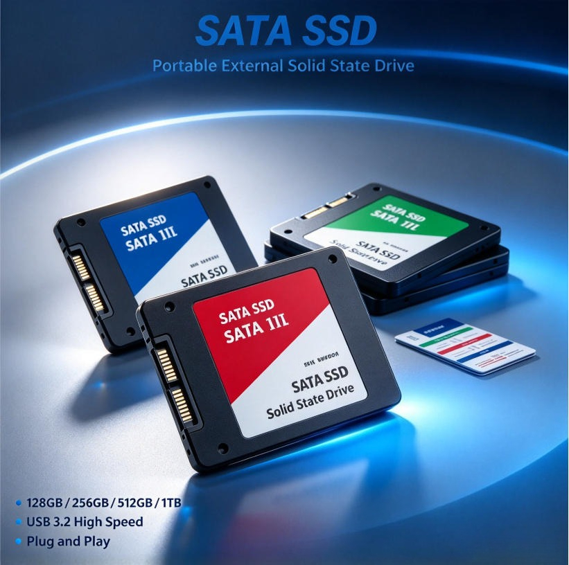 Ssd 500Gb - 100% originele, draagbare externe SATA SSD,