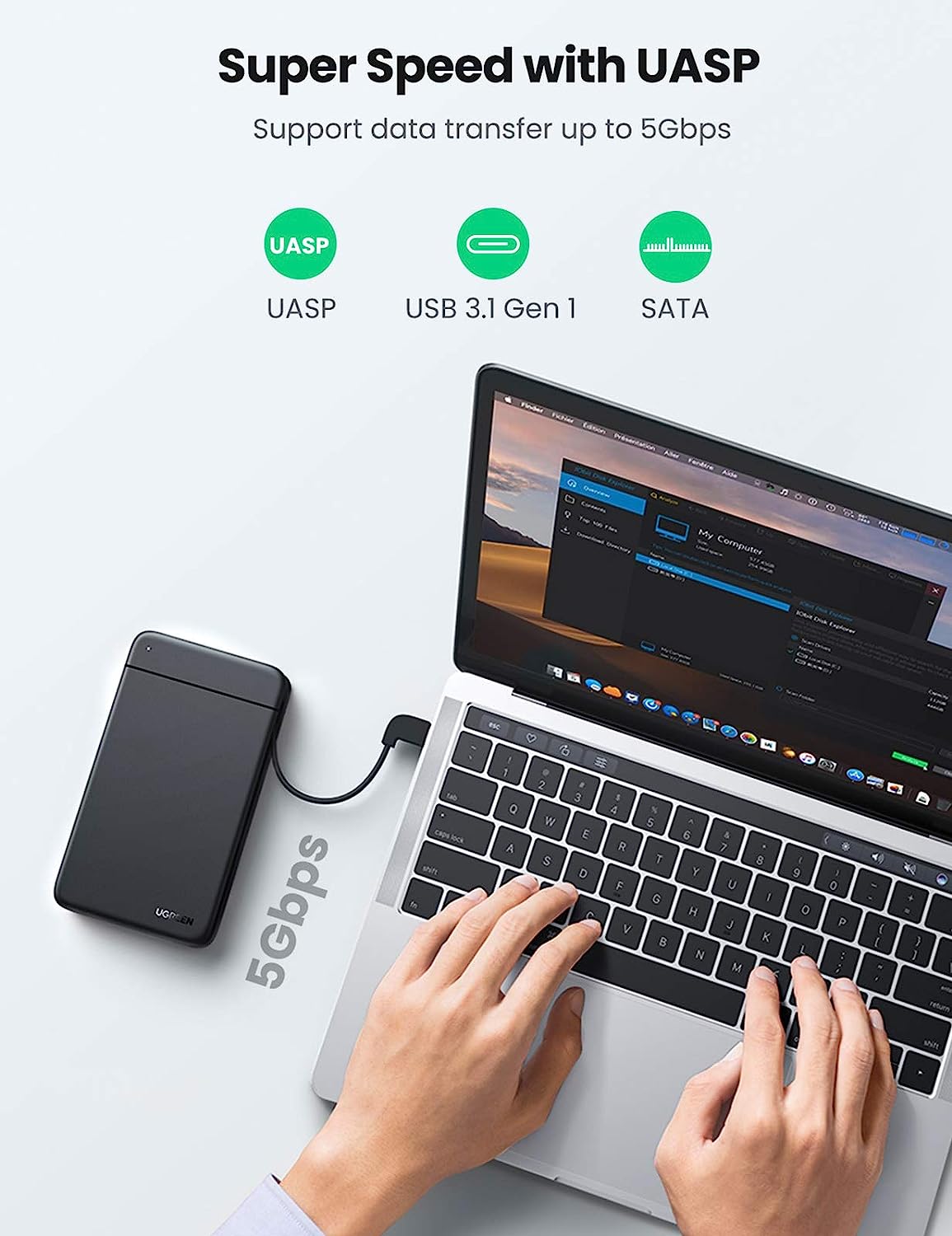 UGREEN USB C harde schijfbehui - Ssd Hard Drive recensie en prijs