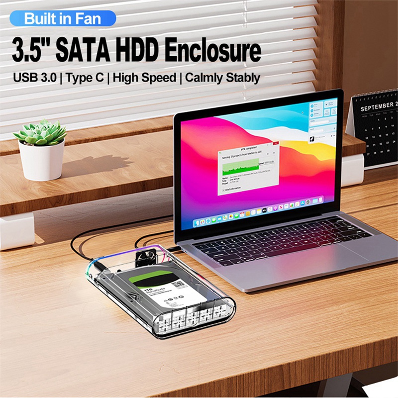 3.5IN HDD/SSD-behuizing Transp - External Ssd recensie en prijs