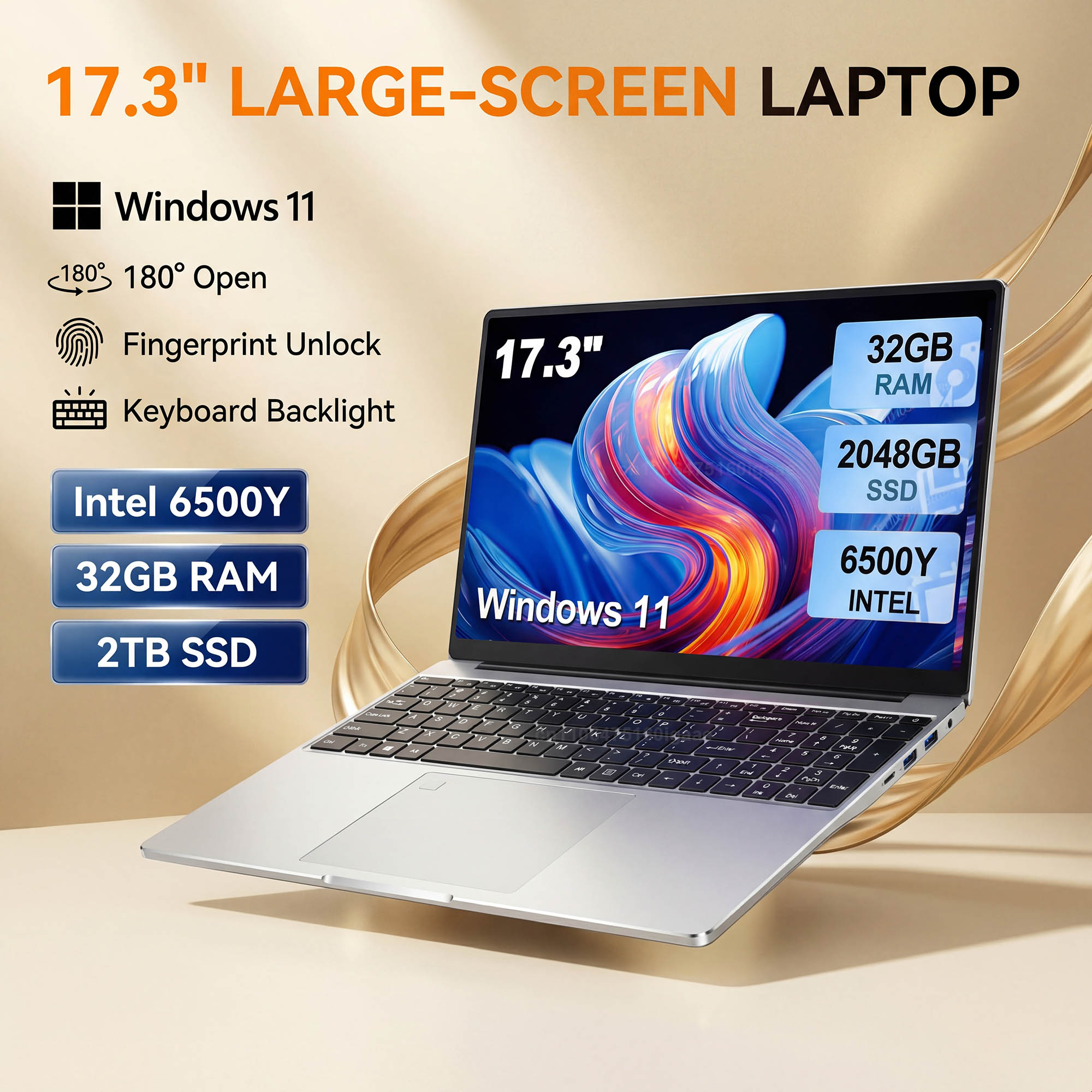 HOT 17,3-inch laptop met groot - Ssd 1Tb recensie en prijs