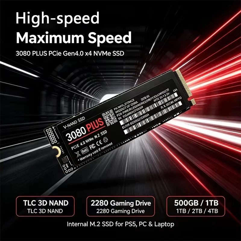 2026 Nieuwe interne M.2 3080 P - Ssd 500Gb recensie en prijs