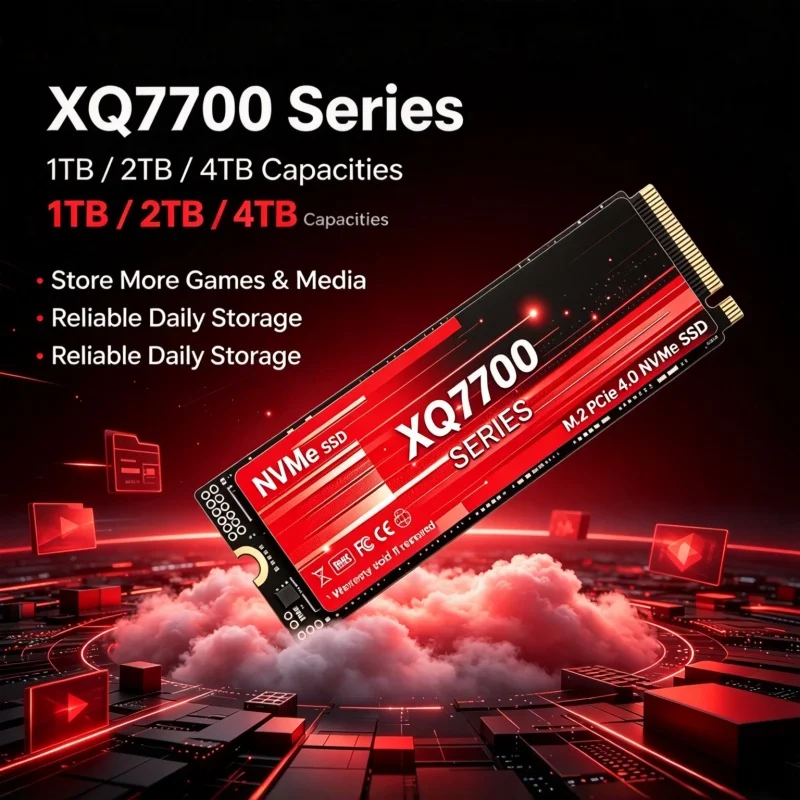 XQ7700 M2 PCIe4.0 NVMe SSD 500 - Ssd Hard Drive recensie en prijs