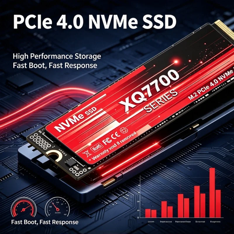 XQ7700 M2 PCIe4.0 NVMe SSD 500 - Ssd Hard Drive recensie en prijs