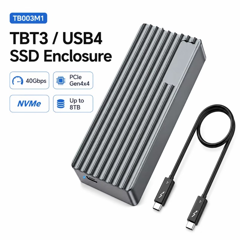 TBT3/USB4 M.2 NVMe SSD Behuizi - External Ssd recensie en prijs
